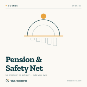 Pension and Safety Net 2026/27 course cover, The Paid Hour